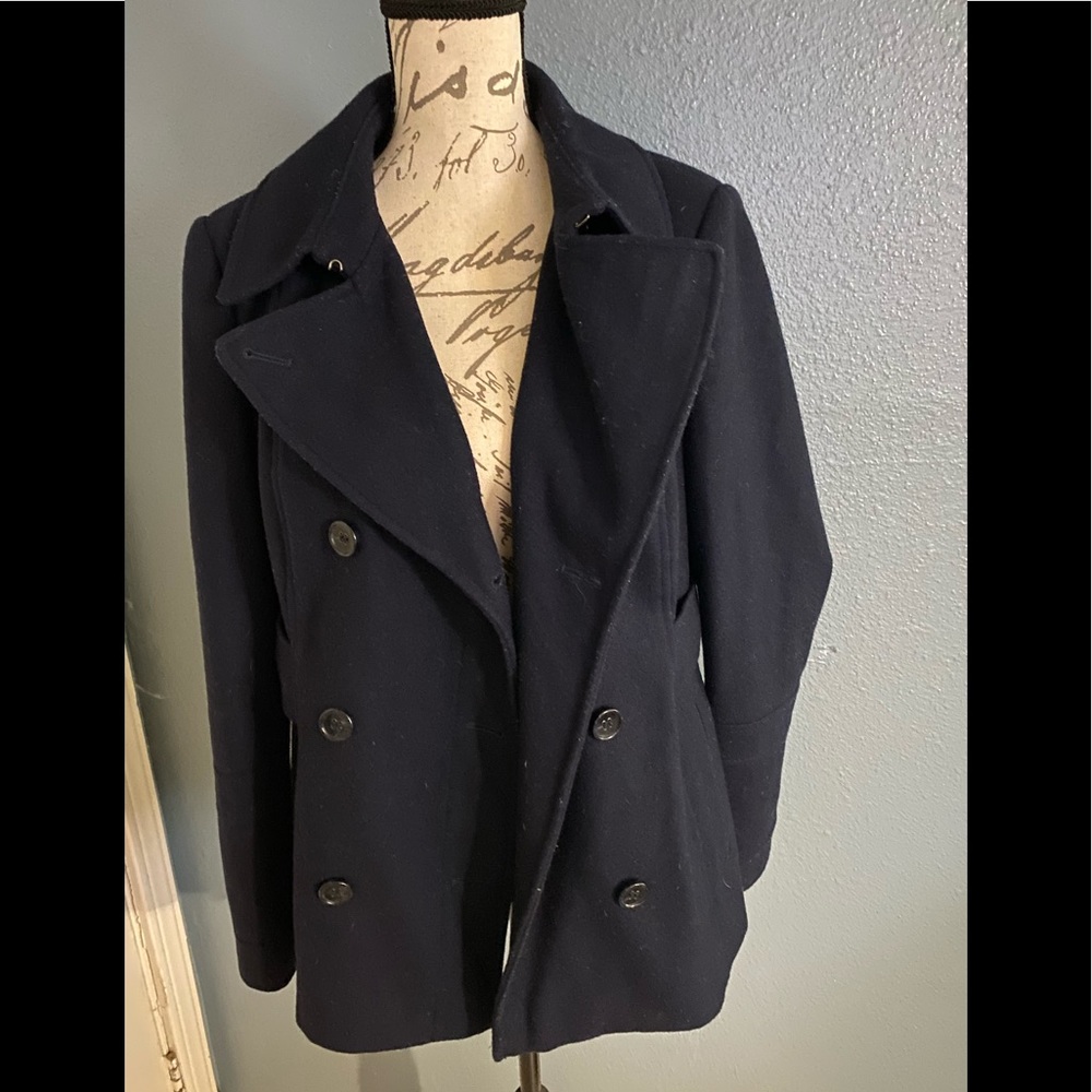 Pea coat large